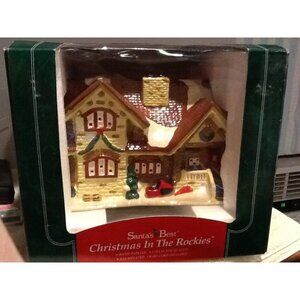 Santa's Best Christmas In The Rockies - Stone and Log Chalet - 1995